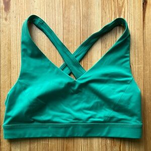 Lululemon Kelly Green Sports Bra